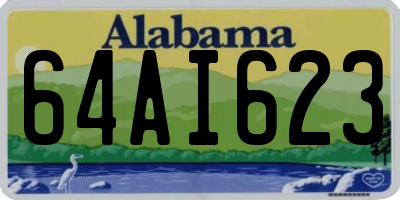 AL license plate 64AI623