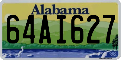 AL license plate 64AI627