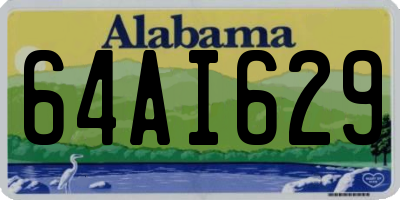 AL license plate 64AI629
