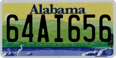 AL license plate 64AI656