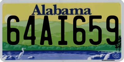 AL license plate 64AI659