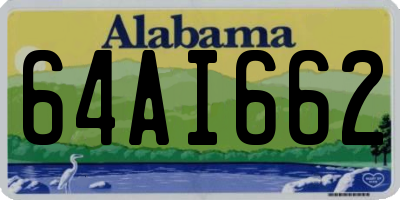 AL license plate 64AI662