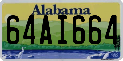 AL license plate 64AI664