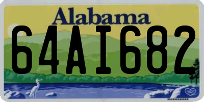 AL license plate 64AI682