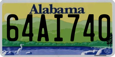 AL license plate 64AI740