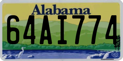 AL license plate 64AI774