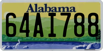 AL license plate 64AI788