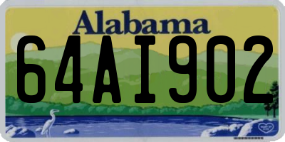 AL license plate 64AI902