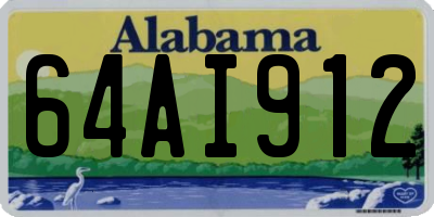 AL license plate 64AI912