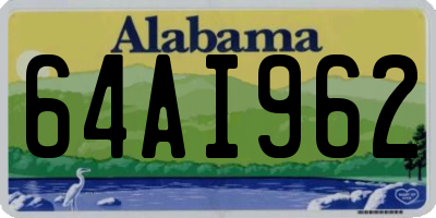 AL license plate 64AI962