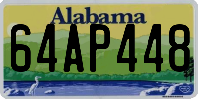 AL license plate 64AP448