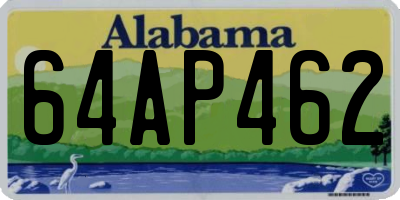 AL license plate 64AP462