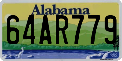 AL license plate 64AR779