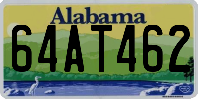 AL license plate 64AT462