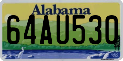 AL license plate 64AU530