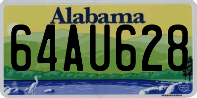 AL license plate 64AU628