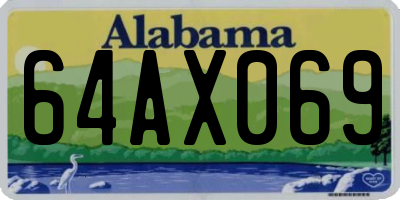 AL license plate 64AX069