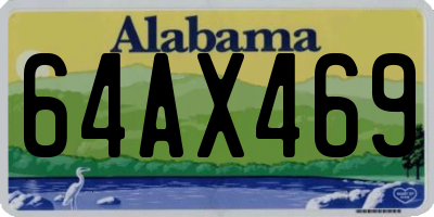 AL license plate 64AX469