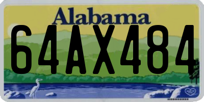 AL license plate 64AX484