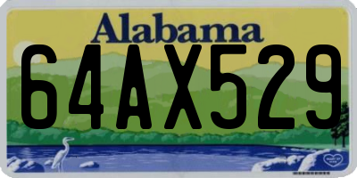AL license plate 64AX529