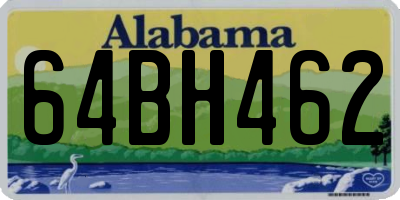 AL license plate 64BH462