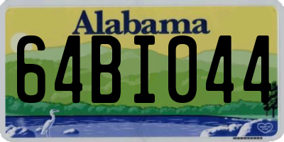 AL license plate 64BI044