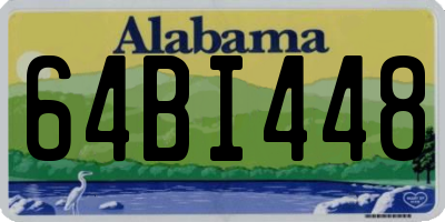 AL license plate 64BI448