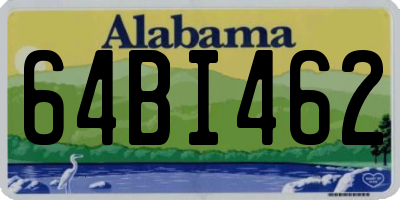 AL license plate 64BI462