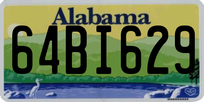 AL license plate 64BI629
