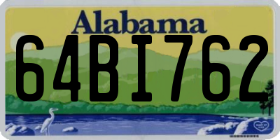 AL license plate 64BI762