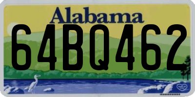 AL license plate 64BQ462