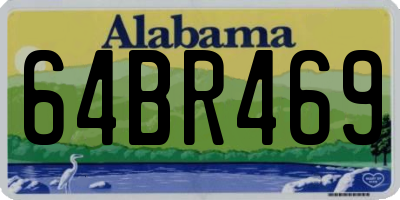AL license plate 64BR469