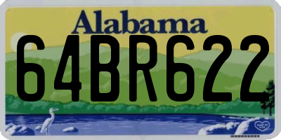 AL license plate 64BR622