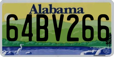 AL license plate 64BV266