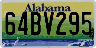 AL license plate 64BV295