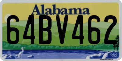 AL license plate 64BV462