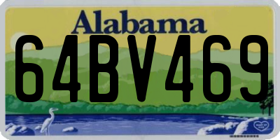 AL license plate 64BV469