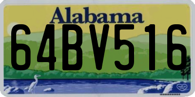 AL license plate 64BV516