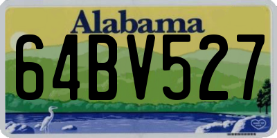 AL license plate 64BV527