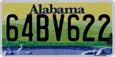 AL license plate 64BV622