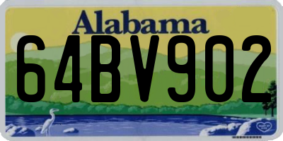 AL license plate 64BV902
