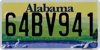 AL license plate 64BV941