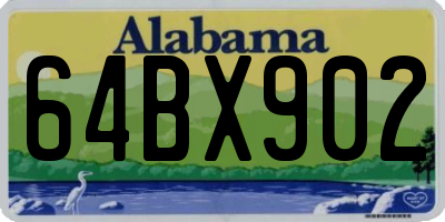 AL license plate 64BX902