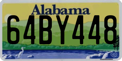 AL license plate 64BY448