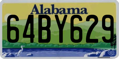 AL license plate 64BY629