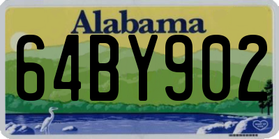 AL license plate 64BY902