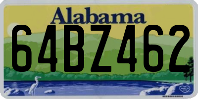 AL license plate 64BZ462