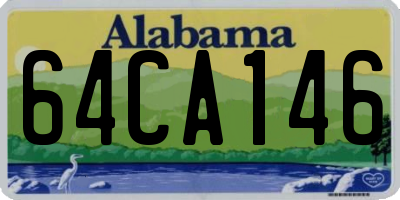 AL license plate 64CA146