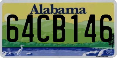 AL license plate 64CB146