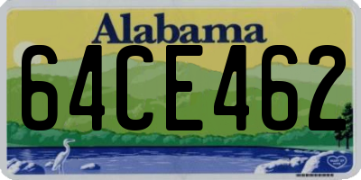 AL license plate 64CE462